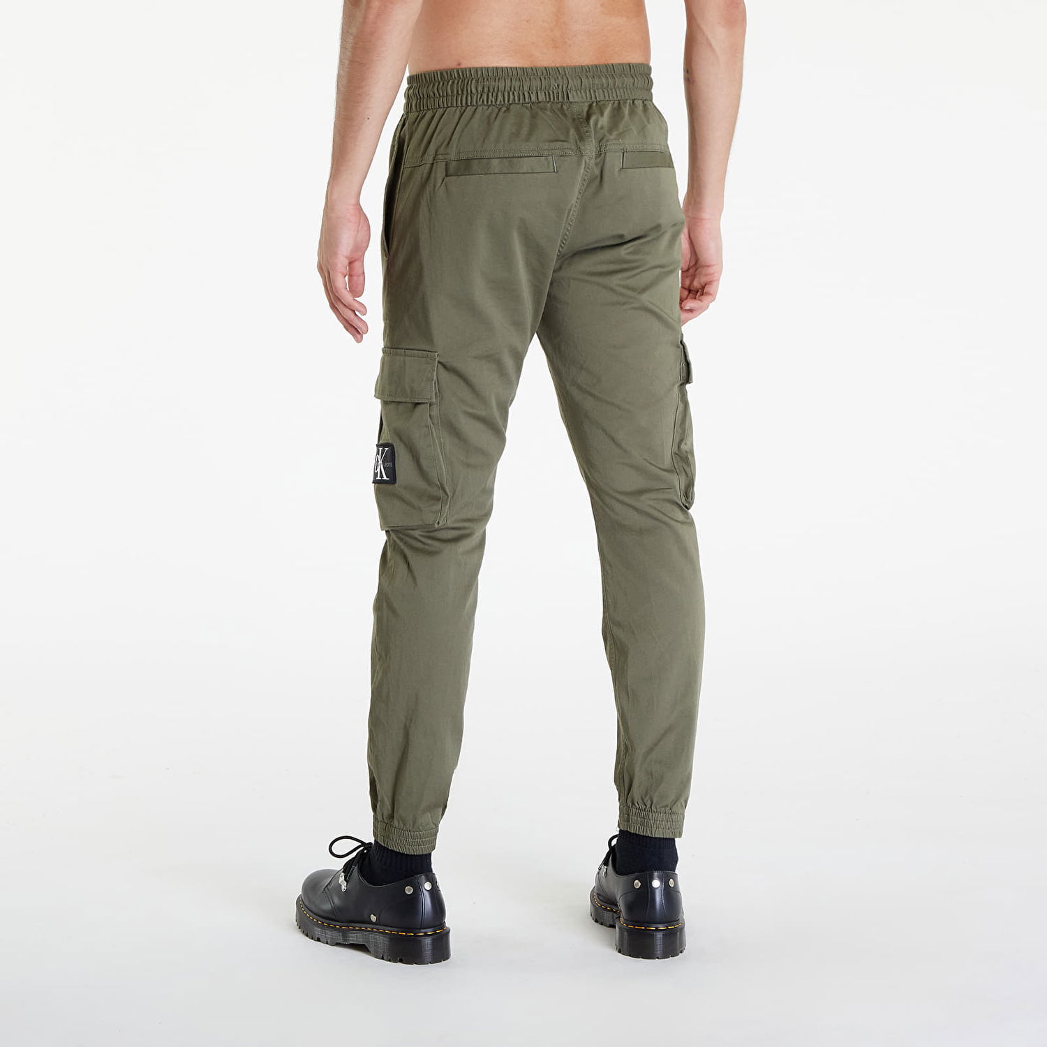 Jeans CALVIN KLEIN Skinny Washed Cargo Pants Green Grøn | J30J324696 LDY, 1
