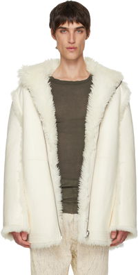Mac Cropped Reversible Shearling Coat