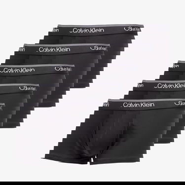 Boksere CALVIN KLEIN Microfiber Stretch Low Rise Trunk 5-Pack Black Sort | LV00NB4412 UB1, 0