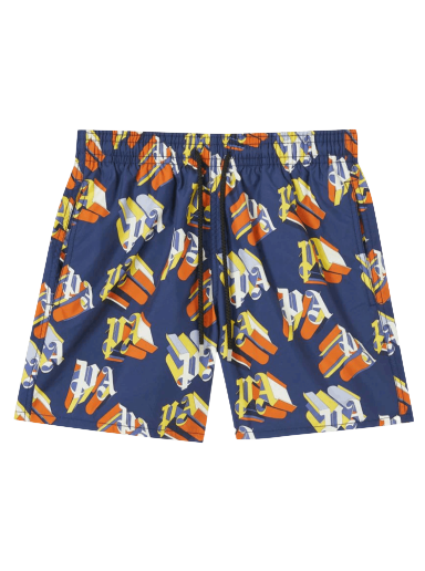 Badetøj Palm Angels x Vilebrequin Monogram Swimwear Flerfarvet | PMFA008T22FAB0054560