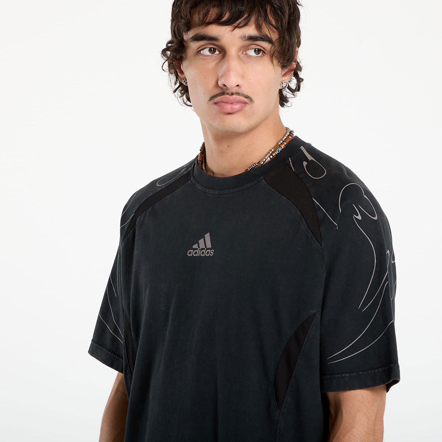 T-shirt adidas Originals Adilenium Season 4 Teamgeist Graphic Tee Sort | KF8538, 1