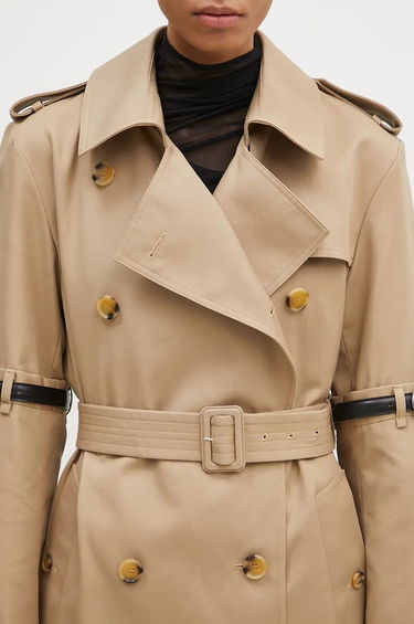 Trenchcoat Coperni Hybrid Trench Coat Beige | COPM21836, 3