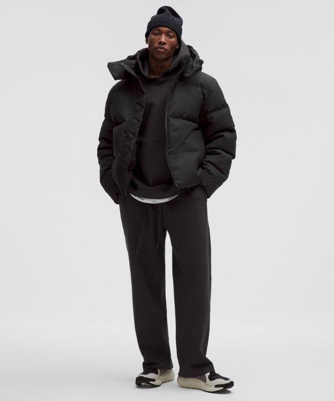 Puffer jakke lululemon Always Down Technical Hooded Puffer Jacket Sort | prod20005807, 1