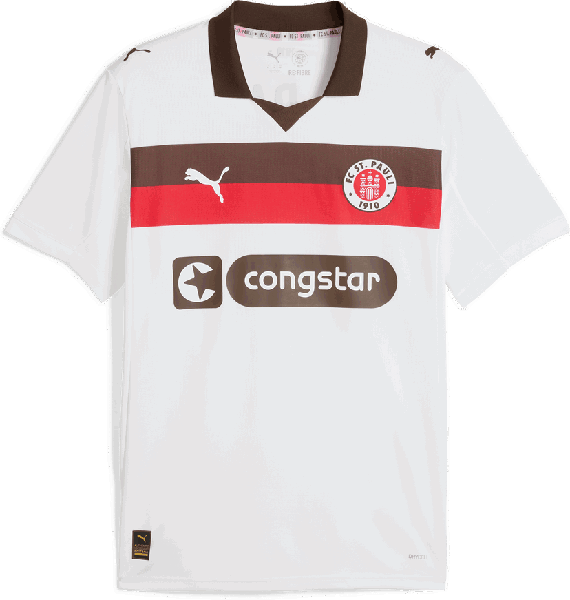 Jersey Puma Puma FC St. Pauli Away Jersey Hvid | 783069-02
