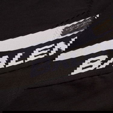 Boksere Balenciaga Logo Boxer Briefs Sort | 766944-4B7B2-1060, 1