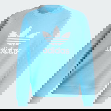 Sweatshirt adidas Performance Classics Trefoil Crewneck Sweatshirt Blå | IM9474, 2