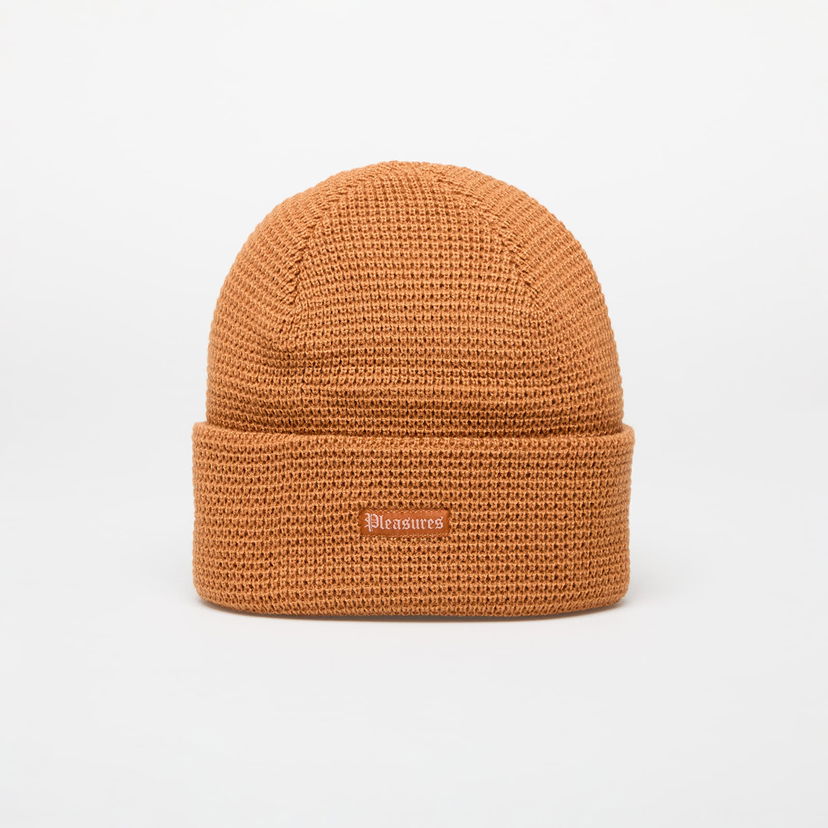 Beanie Pleasures Waffle Knit Beanie Brun | P24W056 RUST