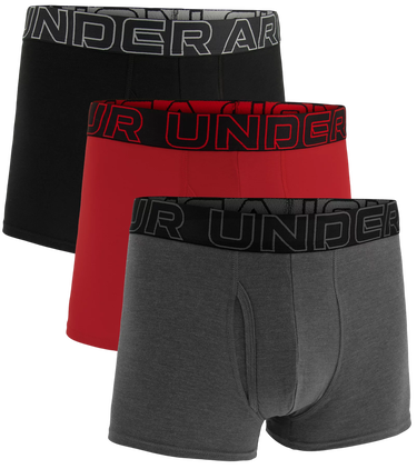 Boksere Under Armour Performance Cotton 3" 3P Grå | 1383891-025, 2