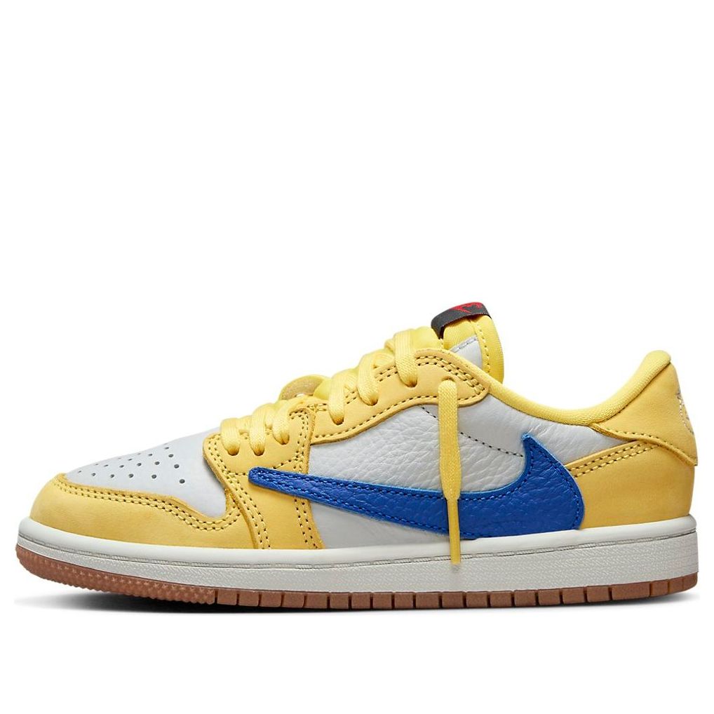 Tøj Jordan Air Jordan 1 Retro Low OG SP x Travis Scott Gul | DZ5909-700, 0