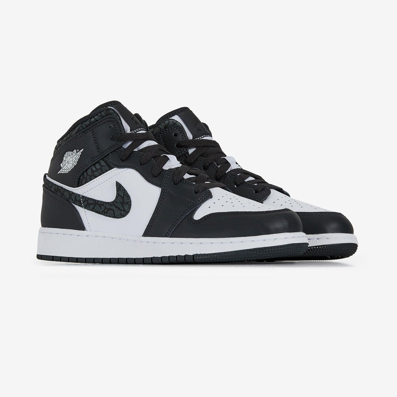 Sneakers og sko Jordan Air Jordan 1 Mid "Black Elephant" W Hvid | FB9909-001, 1