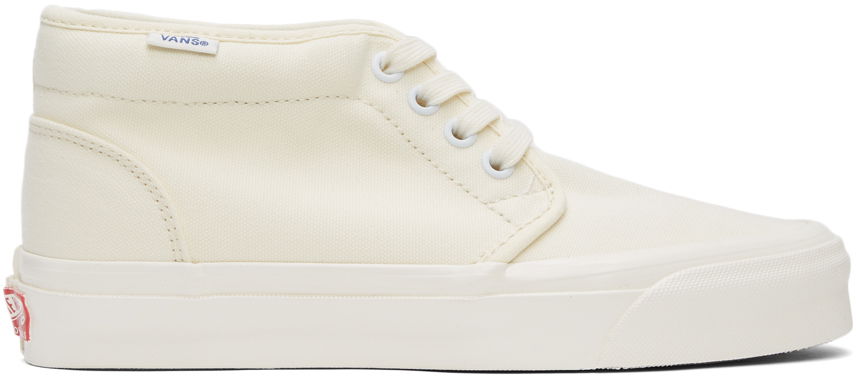 Sneakers og sko Vans Chukka LX Mid-Top OG Hvid | VN0A3GRX0RD, 0