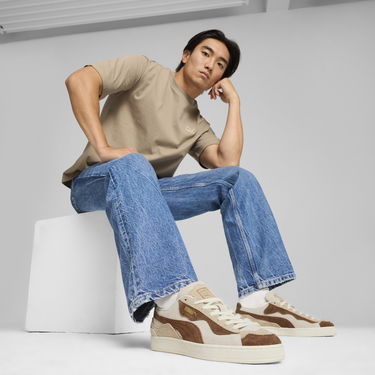 Sneakers og sko Puma Suede Trippy Beige | 398656_02, 2