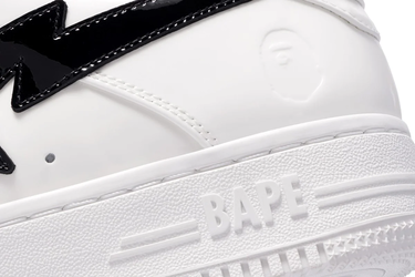 Sneakers og sko BAPE Bape Sta #2 White/Black Hvid | 0ZXSHM191302M-WHT, 4