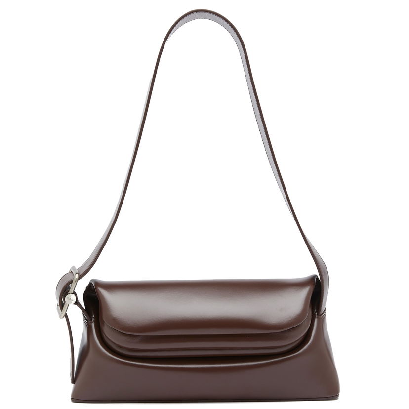 Skuldertaske OSOI Leather Shoulder Bag Brun | 23SB010-16-04