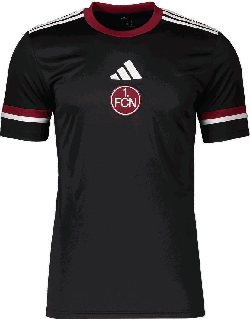 T-shirt adidas Originals 1. FC Nürnberg Prematch T-Shirt 2025/26 Sort | 6fcnjd7459