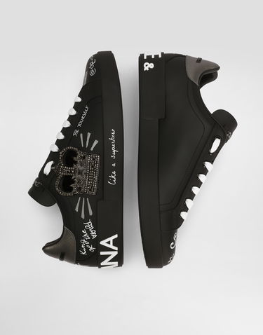 Tilbehør Dolce & Gabbana Dolce & Gabbana Portofino Calfskin Sort | CS1760AZ2688T724, 3
