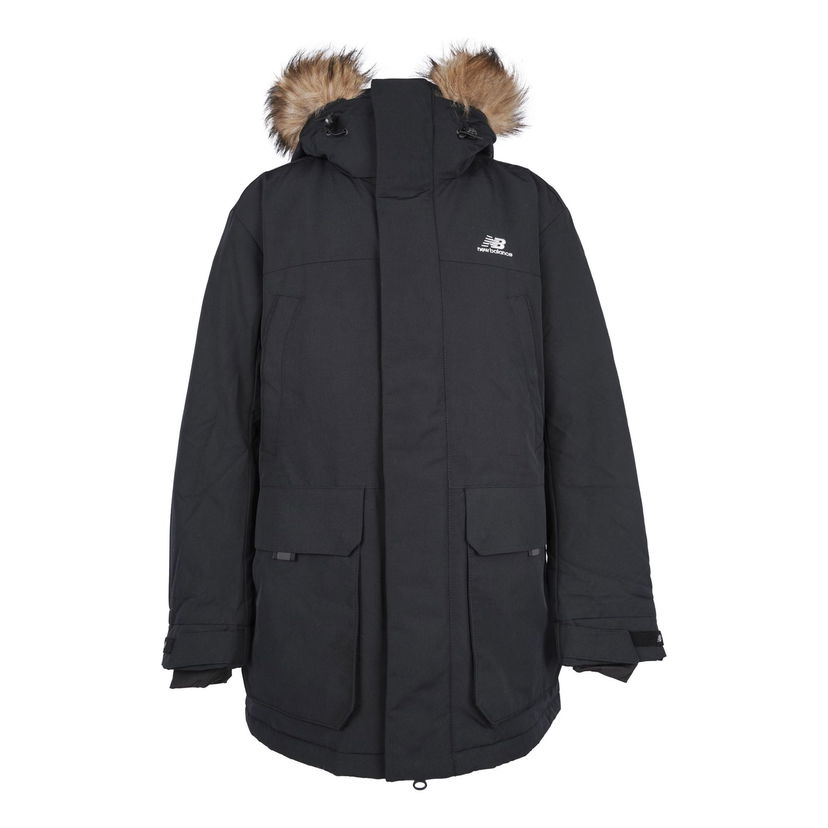 Parka New Balance Warm Long Down Parka Sort | NPA46011-BK