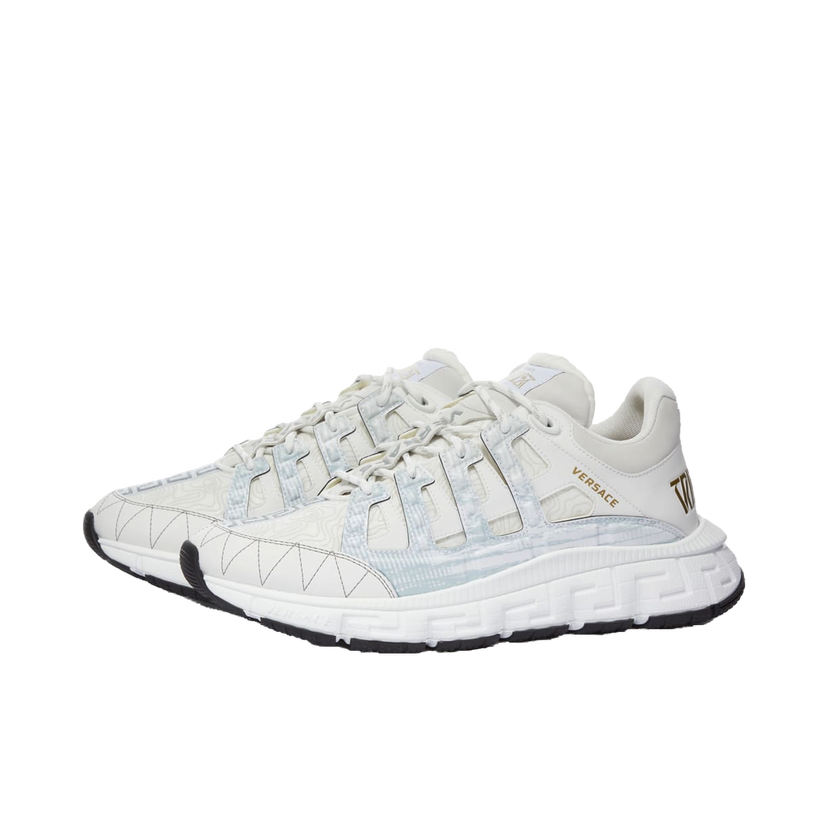 Sneakers og sko Versace Trigreca "White/Grey" Hvid | DSU8094-D18TCG-D0191