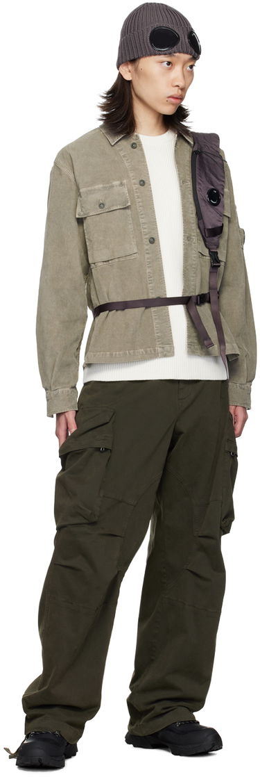 Taljetaske C.P. Company Nylon B Crossbody Bag Sort | 17CMAC114A005269G, 4