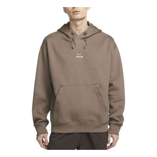 Sweatshirt Nike ACG ACG Embroidered Hoodie Brun | DH3088-040