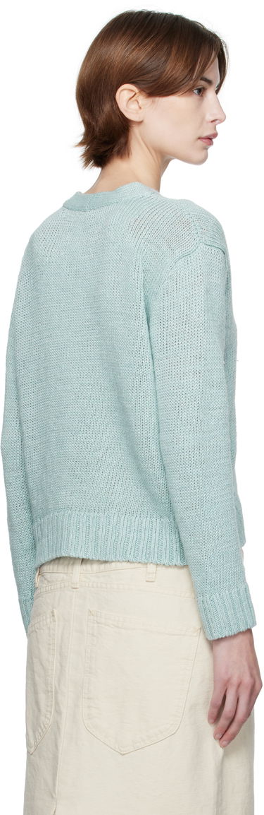 Sweater Maison Margiela Maison Margiela Hemp Knit Cropped Cardigan Grøn | S51HP0017 M13100, 2