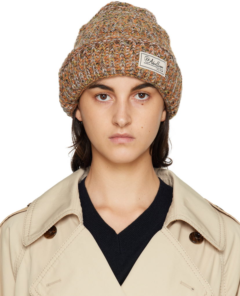 Beanie ADER ERROR Knit Beanie Orange | BLAFWBE04OR
