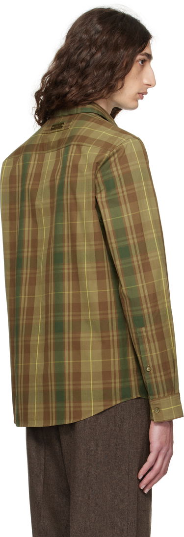Skjorte BOSS Hugo Check Button-Down Shirt Grøn | 50545390, 2