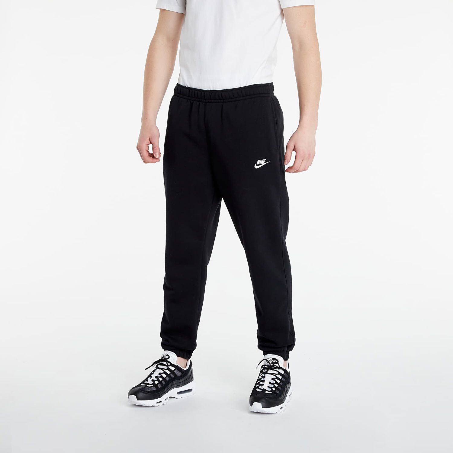 Joggingbukser Nike Sportswear Club Pant Cf BB Sort | BV2737-010, 0