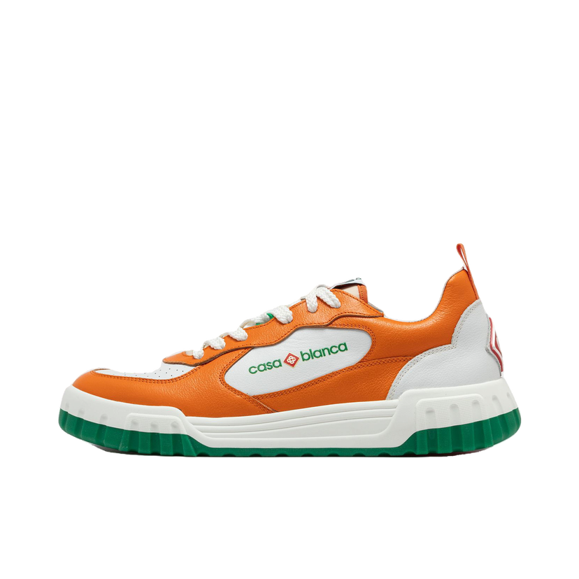 Sneakers og sko Casablanca TENNIS COURT SNEAKER Orange | AS24-SNK-017-02M
