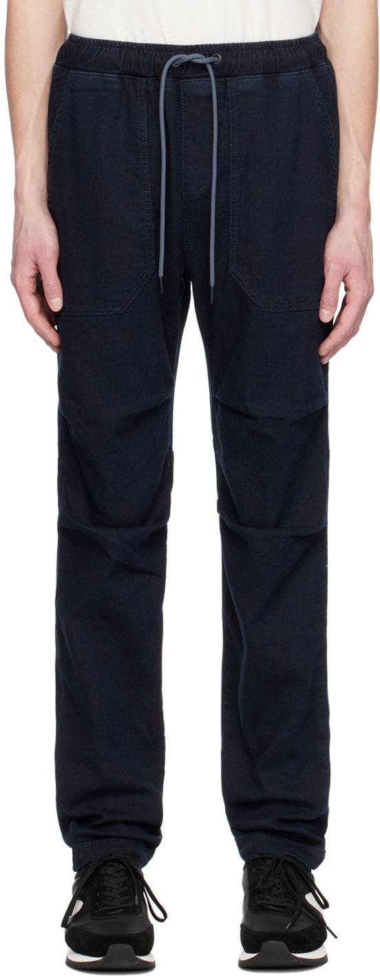 Cargo bukser rag & bone Oscar Lounge Pants Mørkeblå | MED22H1733JBNA