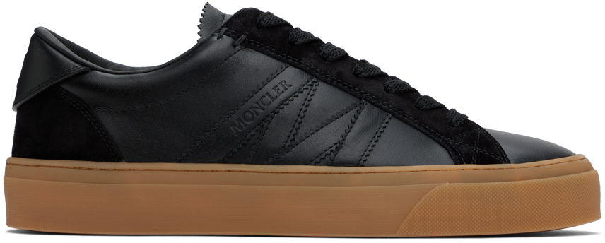 Sneakers og sko Moncler Black Monaco2 Sneakers Sort | J209A4M00060M4498, 0