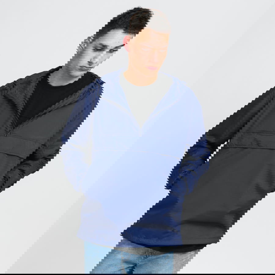 Vindjakke Urban Classics Basic Pull Over Jacket Mørkeblå | TB2100 navy, 0