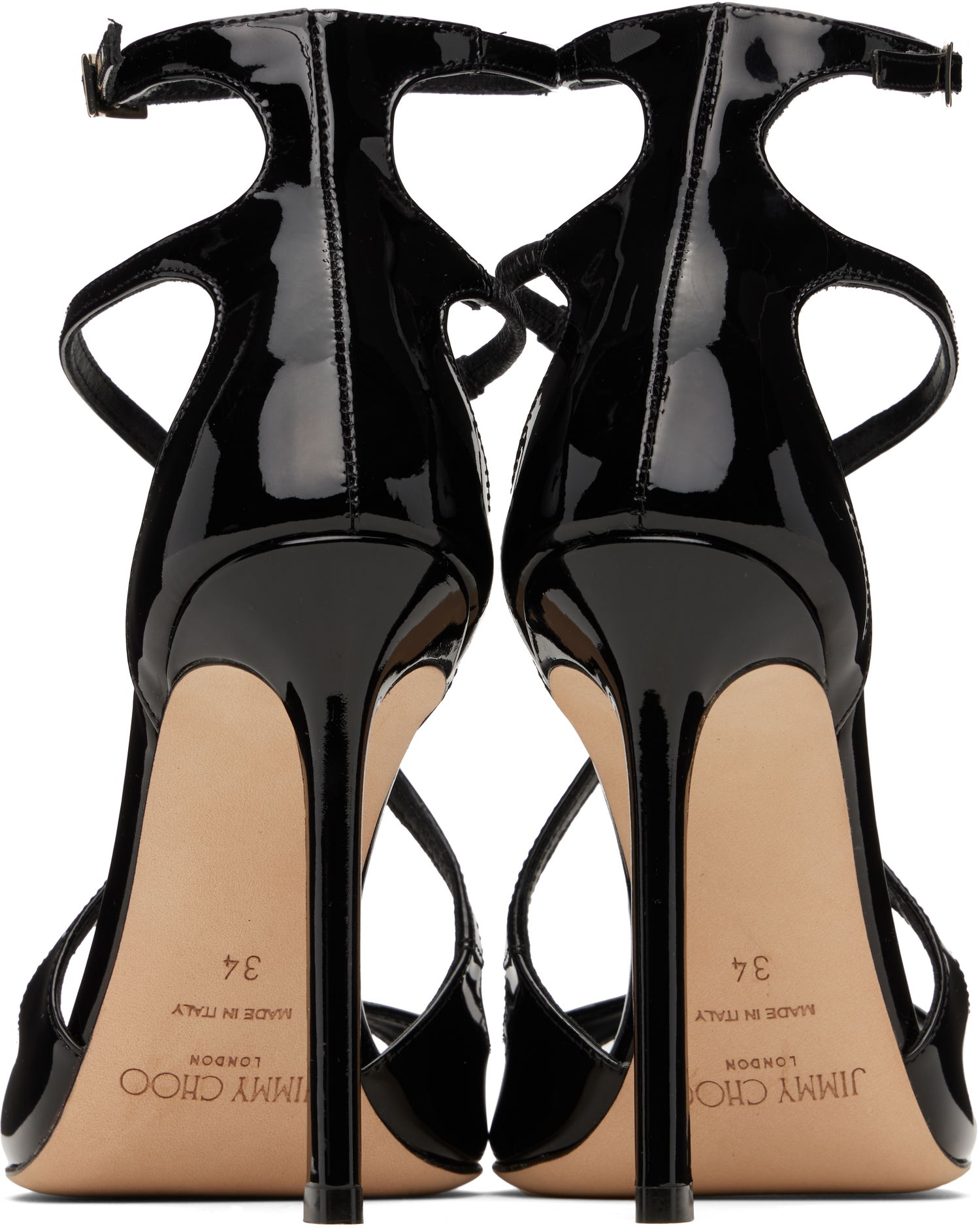 Tilbehør Jimmy Choo Jimmy Choo Azia 110 Heeled Sandals Sort | AZIA 110, 1