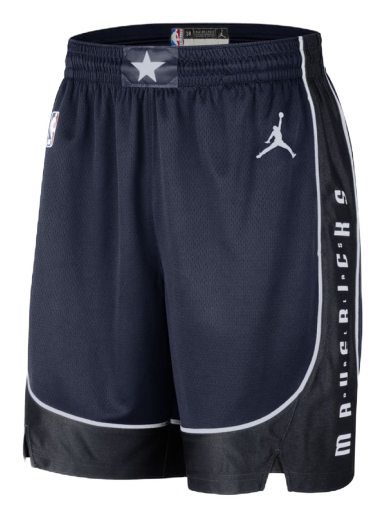 Shorts Jordan NBA Dri-FIT Dallas Mavericks Statement Edition 2022 Swingman Shorts Sort | DO9427-419