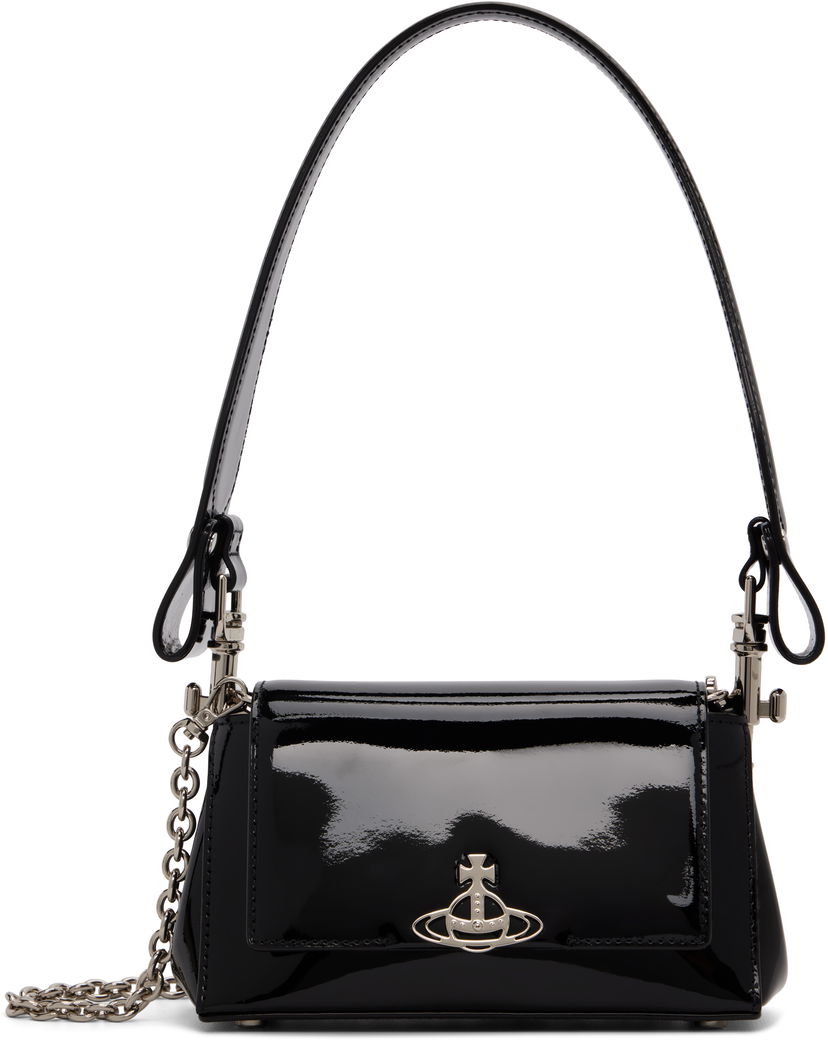 Skuldertaske Vivienne Westwood Vivienne Westwood Small Hazel Shoulder Bag Sort | 46030001W-L00AU-