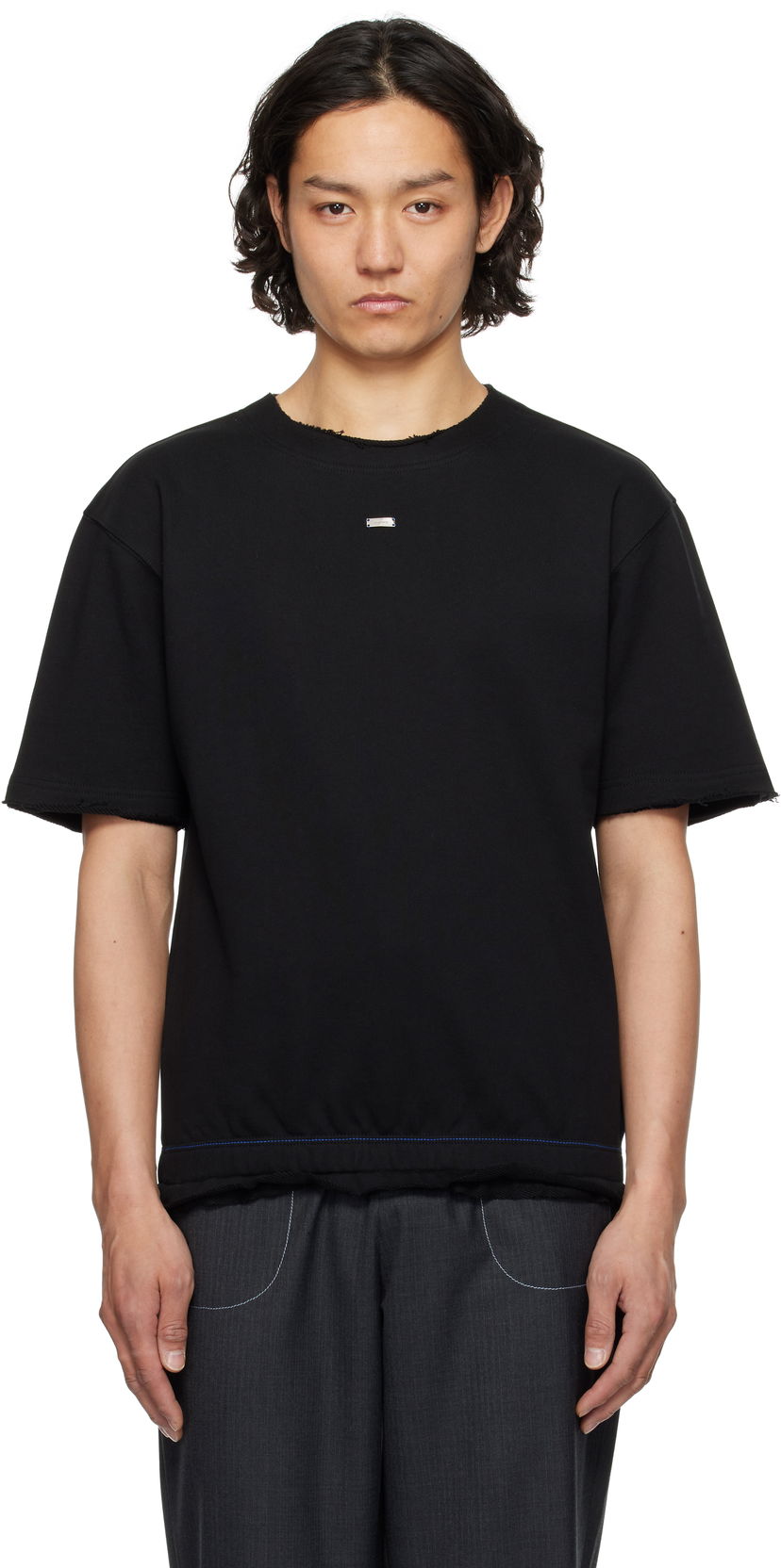 T-shirt ADER ERROR ADER error Half Sleeve Sweatshirt Sort | BO01SSSW0201BK