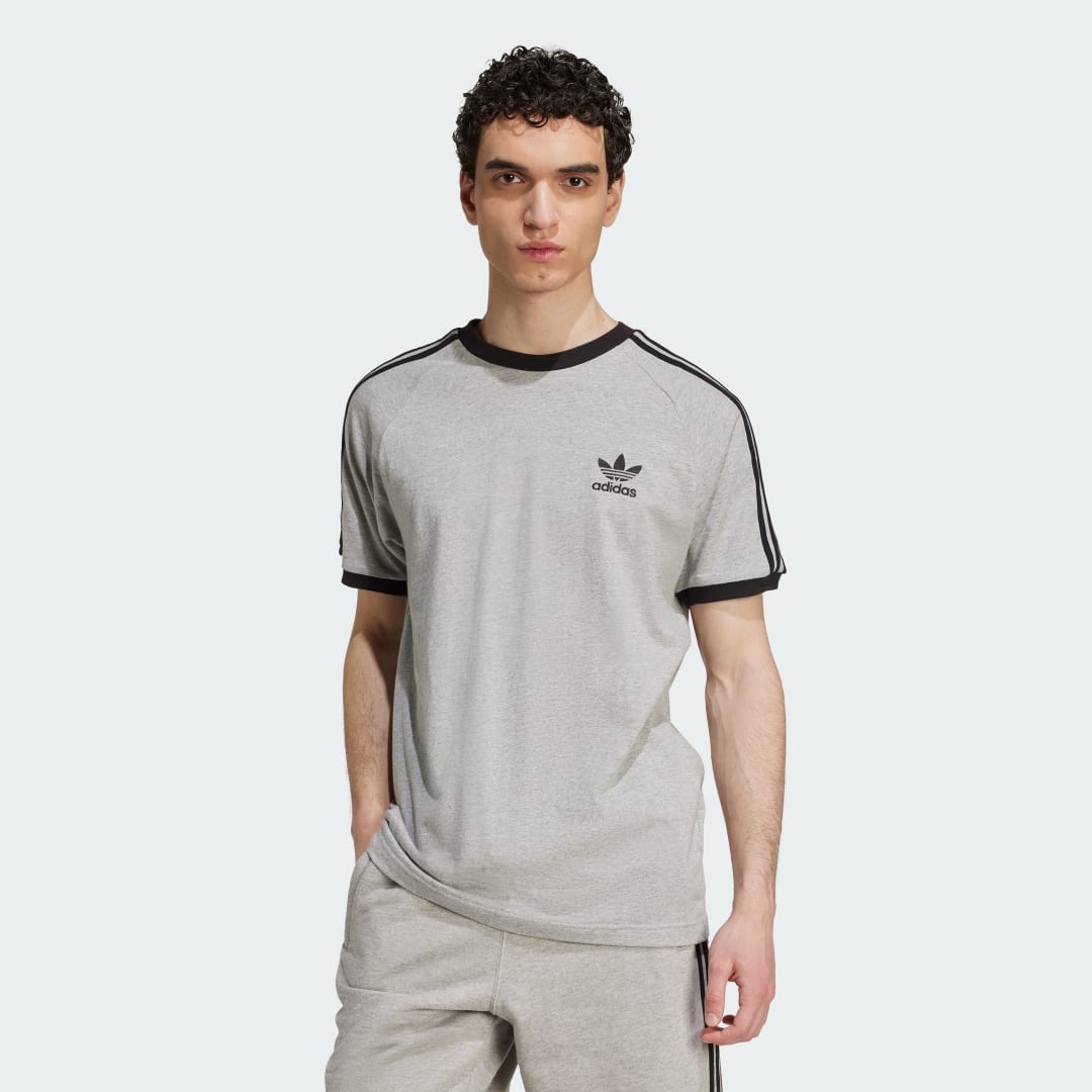 T-shirt adidas Performance Adicolor Classics 3-Stripes Tee Grå | JY1369, 0