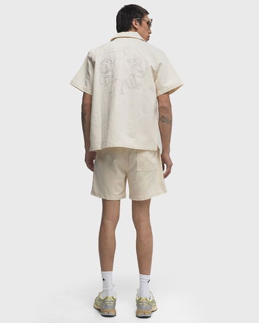 Skjorte ØLÅF Linen Resort Shirt Beige | M210304-OFFWHITE, 2