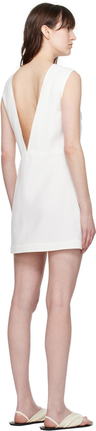 Kjole Loulou de Saison Loulou de Saison Hoya Minidress Hvid | HOYA, 2