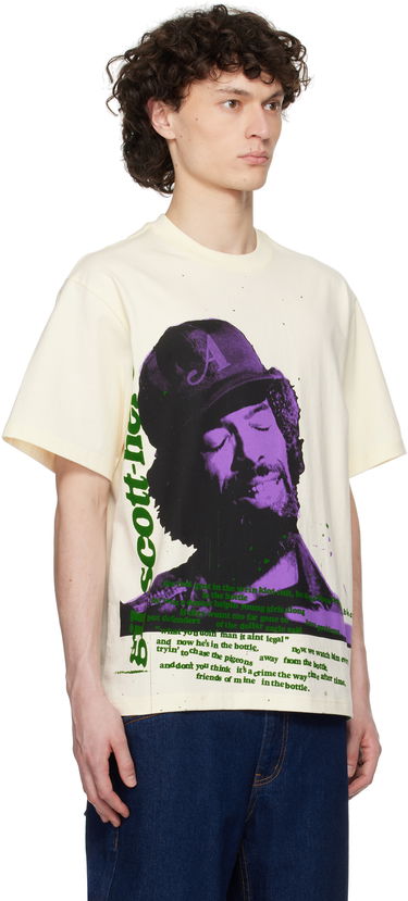T-shirt Awake NY Awake NY Gil Scott-Heron Graphic T-Shirt Beige | AWK-SP25-TS005, 1