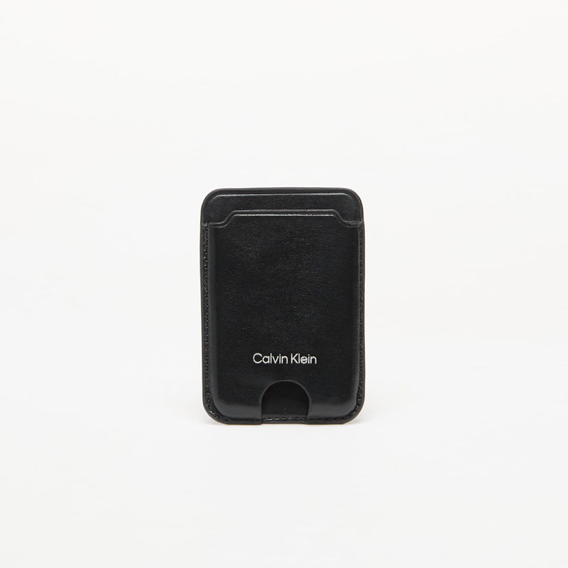 Tegnebog CALVIN KLEIN Calvin Klein Jeans Tech Essential Leather Card Case Sort | LV04F1070G UB1