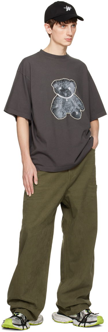T-shirt We11done Necklace Teddy Graphic T-Shirt Grå | WD-TT9-20-117-U-CH, 3