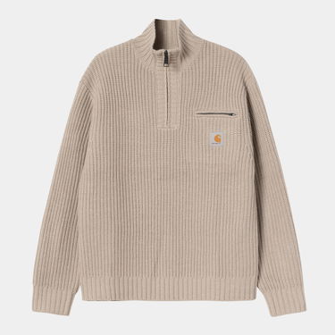 Sweater Carhartt WIP Carhartt WIP Detroit Half Zip Sweater Beige | I035398_8, 0