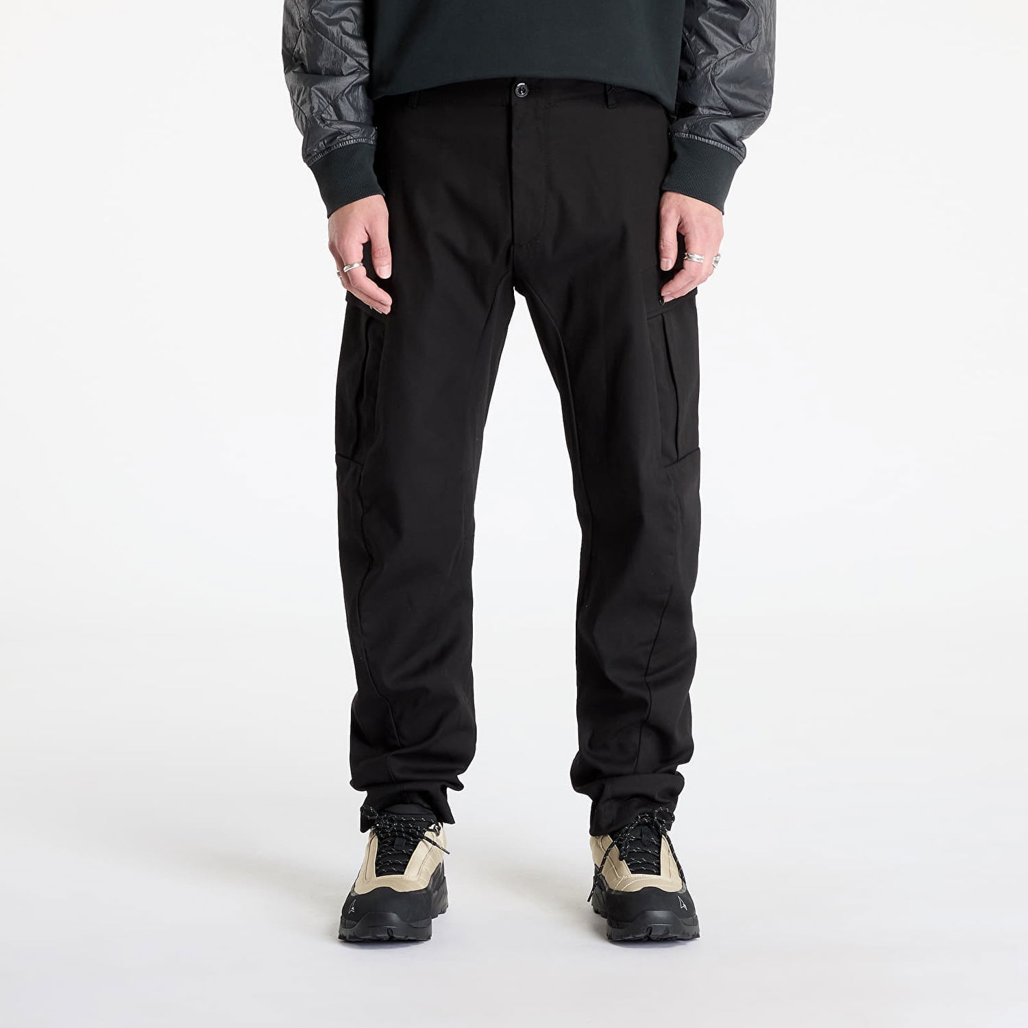 Cargo bukser C.P. Company Cargo Pants Sort | 17CMPA118A110175A-999, 0