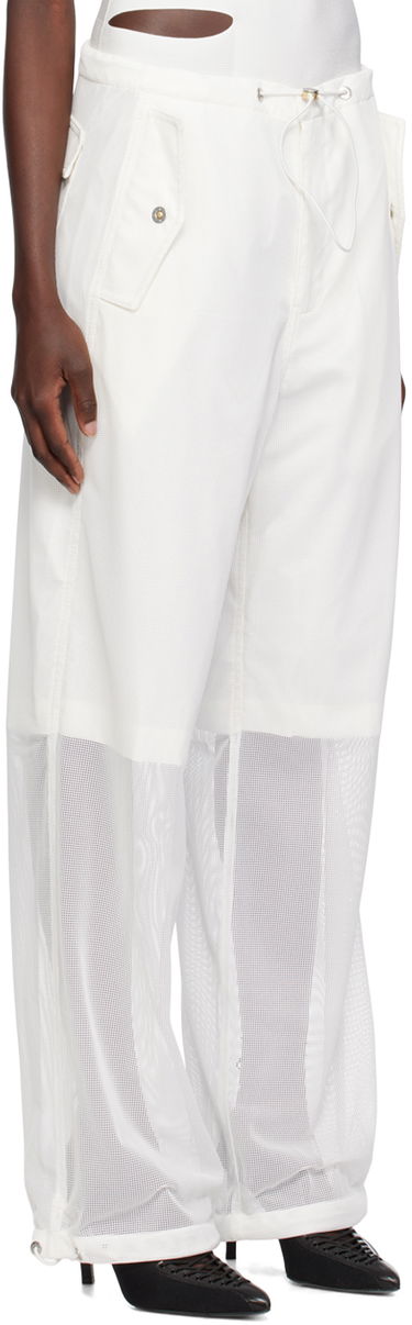 Bukser Dion Lee Grid Mesh Panel Trousers Sort | C2155P23, 4