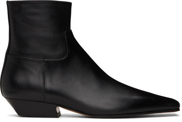 Tøj Khaite Khaite Marfa Ankle Boots Sort | F1066-824, 0