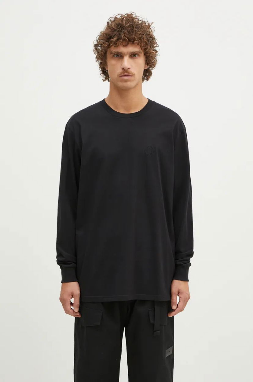T-shirt 1017 ALYX 9SM Regular Fit Longsleeve Crewneck Tee Sort | AAMTS0483FA01