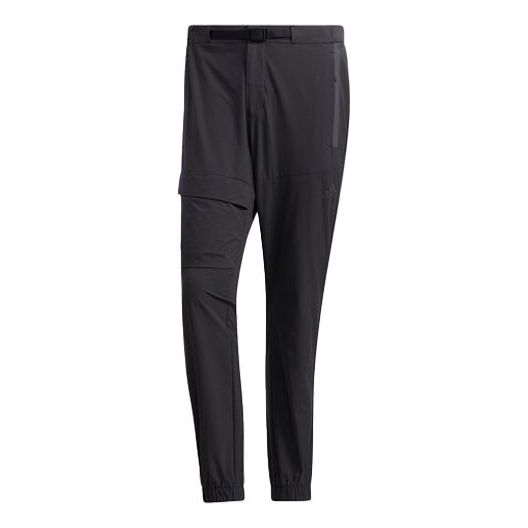 Cargo bukser adidas Originals Belt JG Outdoor Pants Sort | GN7341