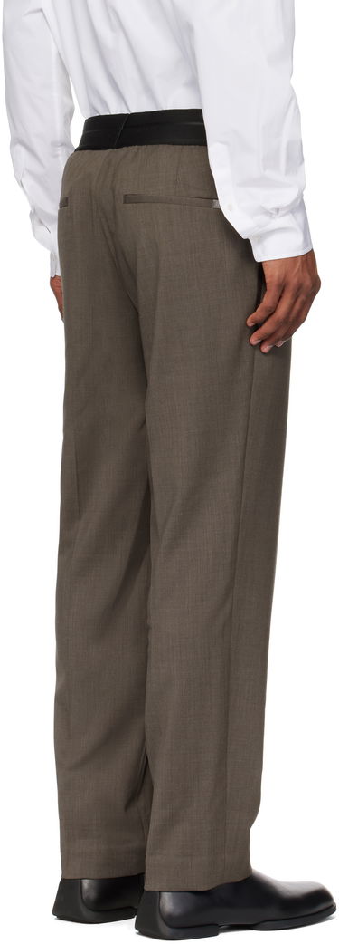 Bukser Helmut Lang Helmut Lang Tapered Pull-On Trousers Brun | P01HM203, 2
