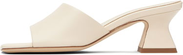 Tilbehør Aeyde Aeyde Ale Leather Mules Hvid | A11-HS-ARCS45TB142-SS25-100-007, 2